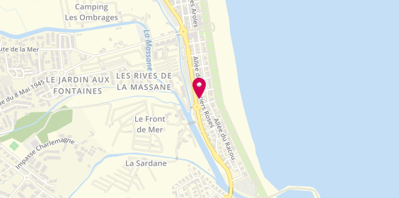Plan de La Mandoline, 33 Bis avenue du Grau, 66700 Argelès-sur-Mer