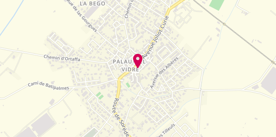 Plan de Palau Pizza, 5 Rue de la Paix, 66690 Palau-del-Vidre