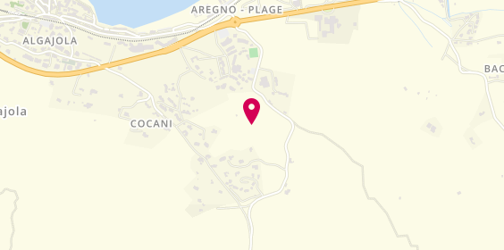 Plan de La Pizz' au Feu de Bois, Rond Point Algajola Padule, 20220 Aregno