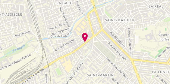 Plan de Prestopizza, 20 avenue Julien Panchot, 66000 Perpignan