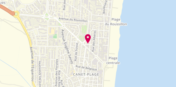 Plan de Pizzeria Rimini, 4 avenue de Catalogne, 66140 Canet-en-Roussillon