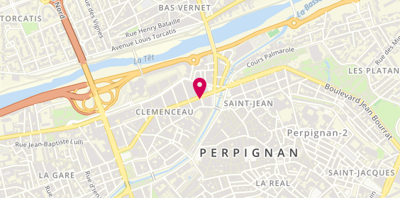Plan de Le Pontevecchio, Angle
5 Boulevard Georges Clemenceau
Rue Rouget de l'Isle, 66000 Perpignan, France