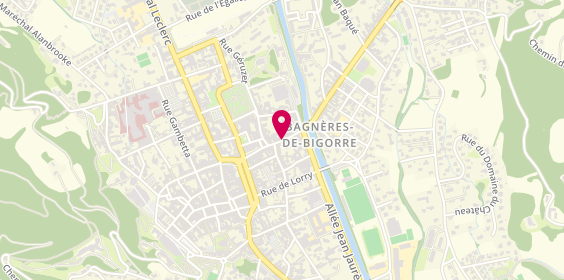 Plan de Pizza L’Ovalie, 26 Rue du Maréchal Foch, 65200 Bagnères-de-Bigorre