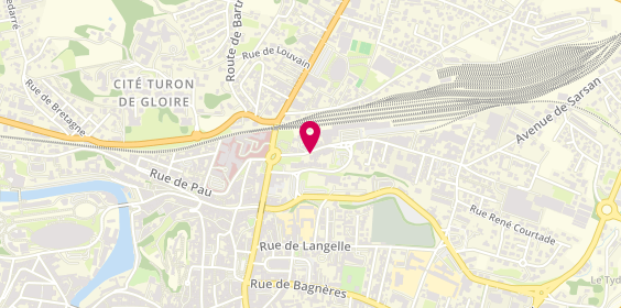 Plan de L'Epsylone, 6 avenue de la Gare, 65100 Lourdes