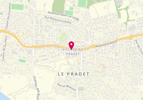 Plan de La Pizzaïola, 10 place Paul Flamencq, 83220 Le Pradet