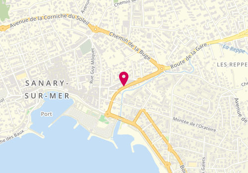 Plan de Sanary Pizza, D 11 193 Avenue Europe Unie, 83110 Sanary-sur-Mer