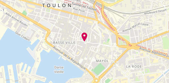 Plan de Le Mh, Rue Saint-Vincent, 83000 Toulon