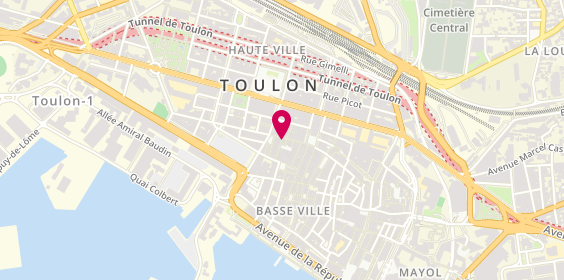 Plan de A Tavola, 398 Rue Jean Jaurès, 83000 Toulon