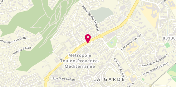 Plan de Lou Gardo, avenue de la Paix, 83130 La Garde