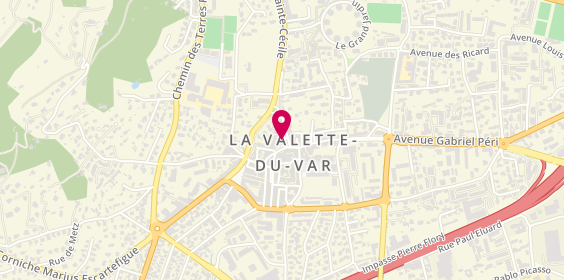 Plan de Pizz’Aleo, 23 Rue Etienne Dolet, 83160 La Valette-du-Var
