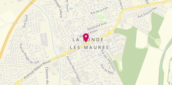 Plan de Chez François, 9 avenue Georges Clemenceau, 83250 La Londe-les-Maures
