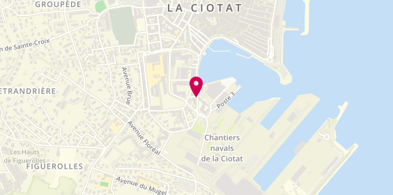Plan de La Squadra, 6 avenue Victor Giraud, 13600 La Ciotat