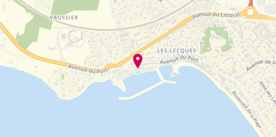 Plan de Chez Moule, 208-209 avenue du Port, 83270 Saint-Cyr-sur-Mer