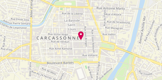 Plan de Le Saint Louis, 3 Rue Denisse, 11000 Carcassonne