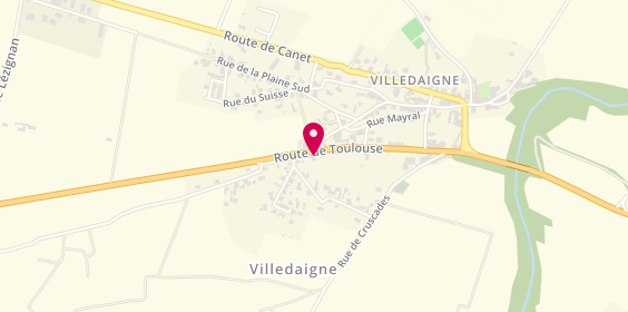 Plan de O Gourmand, 31 Route Nationale 113, 11200 Villedaigne