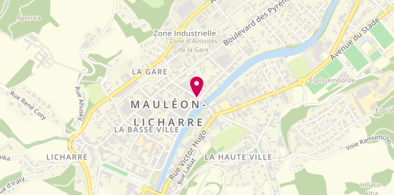 Plan de Aurel's Pizza, 22 avenue d'Alsace Lorraine, 64130 Mauléon-Licharre