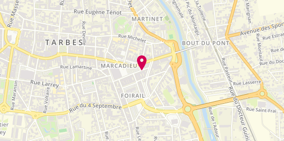 Plan de Le Grill, 36 Place Marcadieu, 65000 Tarbes
