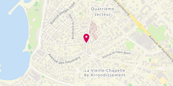 Plan de Pizza Petronille, 130 Bis Boulevard du Sablier, 13008 Marseille