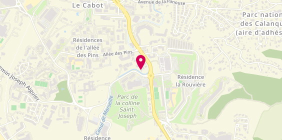 Plan de Les Tilleuls, 110 Boulevard du Redon, 13009 Marseille