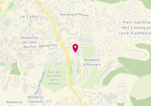 Plan de Pizza'na, la Rouvière
83 Boulevard du Redon, 13009 Marseille