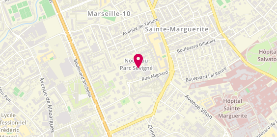 Plan de U Papachione, parc Sevigné
11 place Mignard, 13009 Marseille