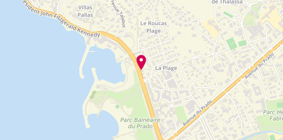 Plan de La Maison Mickael, 21 promenade Georges Pompidou, 13008 Marseille