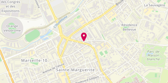 Plan de Pizza Del Giro, 9 Boulevard Paul Claudel, 13009 Marseille