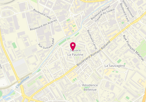 Plan de La Juliana Pizza, 258 Boulevard Romain Rolland, 13010 Marseille