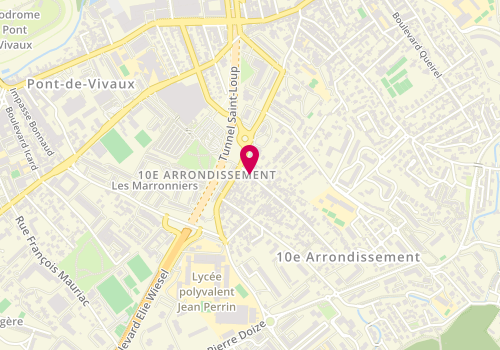 Plan de Le Phenix, 14 Boulevard des Grands Pins, 13010 Marseille