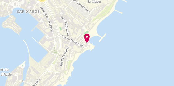 Plan de Chez Ricardo, 5 chemin du Front de Mer, 34300 Agde