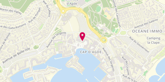 Plan de La Pizzeriade, Port Richelieu le Cap
Place Terrisse, 34300 Agde