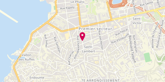 Plan de Le Vésuvio, 33 Rue Decazes, 13007 Marseille
