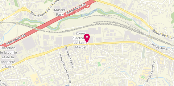 Plan de Street Pizz', 191 Boulevard de la Valbarelle, 13011 Marseille
