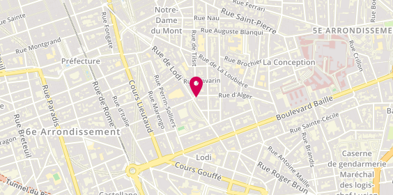 Plan de Chez Didier et Brigitte, 97 Rue de Tilsit, 13006 Marseille