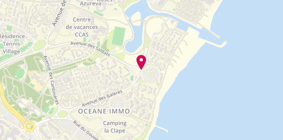 Plan de Pizza Beach, 3 Plage de la Roquille
Place de la Roquille, 34300 Agde