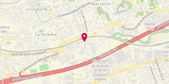 Plan de La Vieille Pelle, 59 avenue Emmanuel Allard, 13011 Marseille