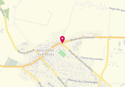 Plan de Le Rond-Point, Bât M8 1 Route Saint Gaudens, 31350 Boulogne-sur-Gesse