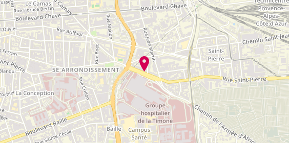 Plan de Le Jardin d'aurélie, 273 Rue Saint-Pierre, 13005 Marseille