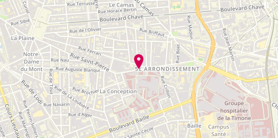 Plan de The Best, 169 Rue Saint-Pierre, 13005 Marseille