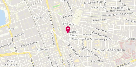 Plan de La Mamma, 21 Rue des 3 Frères Barthélémy, 13006 Marseille