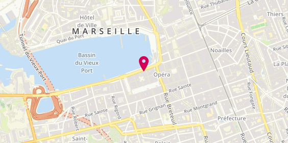 Plan de Au Vieux Port, 4 Quai de Rive Neuve, 13001 Marseille
