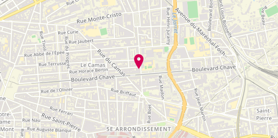 Plan de Restaurant Pizzeria Chez Dédé, 60 Rue George, 13005 Marseille