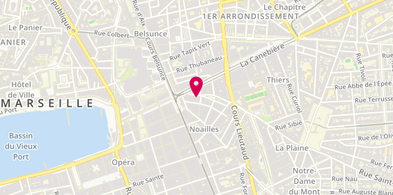 Plan de Mia Pizza, 22 Rue des Feuillants, 13001 Marseille
