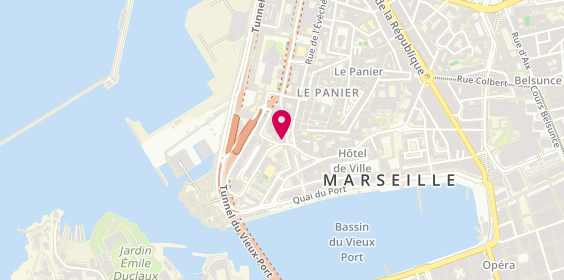 Plan de Le Vieux Panier, 13 place de Lenche, 13002 Marseille