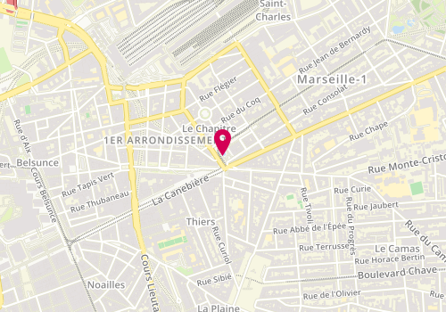 Plan de Le camion Pizz'Art, Square Stalingrad, 13001 Marseille