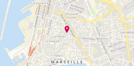 Plan de Pizzaria Etienne, 43 Rue Lorette, 13002 Marseille