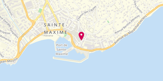 Plan de Chez Longu - Restaurant Sainte-Maxime, 62 Rue Paul Bert, 83120 Sainte-Maxime