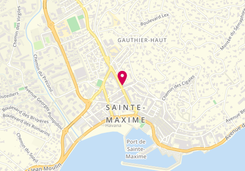 Plan de La Dolce Vita, 52 avenue Georges Clemenceau, 83120 Sainte-Maxime
