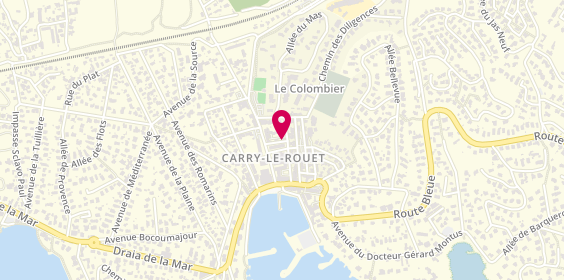 Plan de Bocaloca, 3 Rue Gabriel Galinou, 13620 Carry-le-Rouet