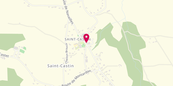 Plan de Le Castine, place du Dr Duboué, 64160 Saint-Castin